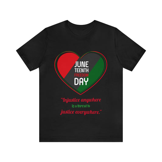 Juneteenth Unisex Short Sleeve Tee