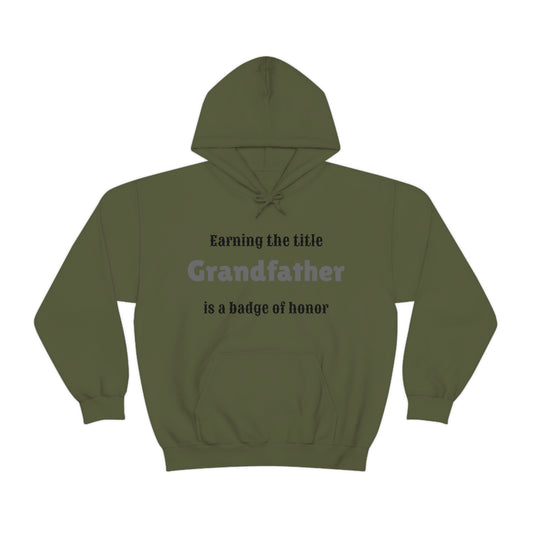 Proud Grandfather Hooded Sweatshirt