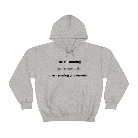 Praying Grandmother Hooded Sweatshirt